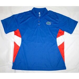 NCAA by KA Mens Florida Gators Short Sleeve 100% Polyester Polo‎ Shirt Size 2XL